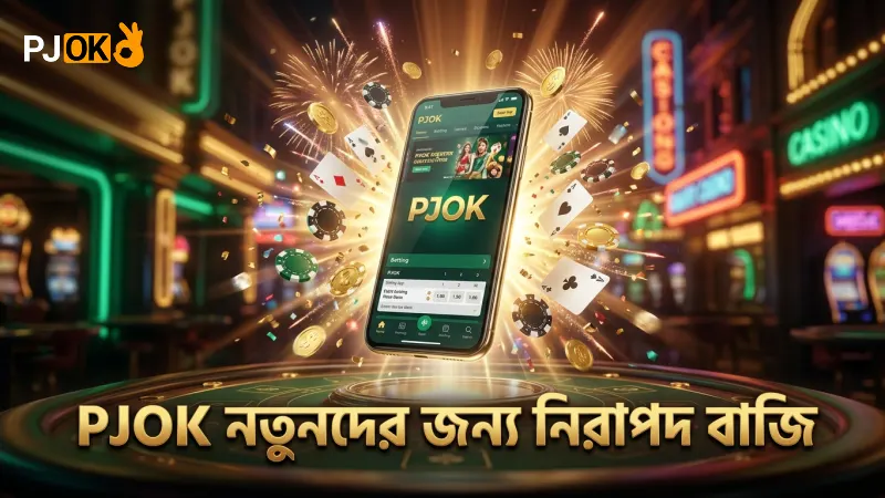 PJOK প্ল্যাটফর্মে নতুনদের জন্য বাজি স্থাপন সহজ ও সুরক্ষিত