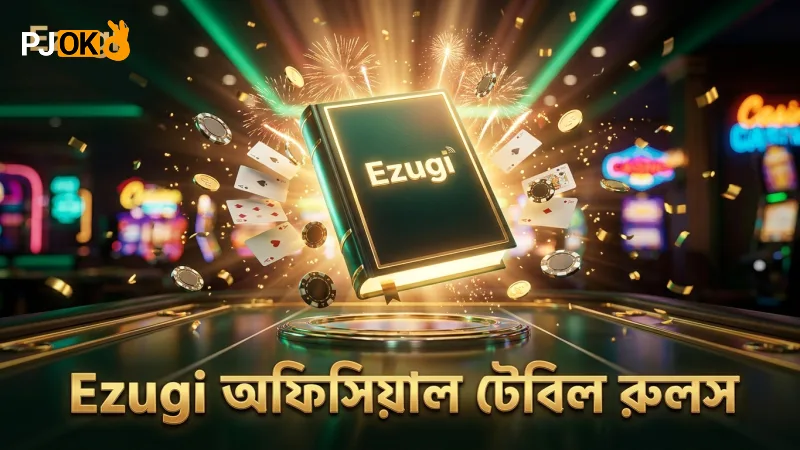 Ezugi অফিসিয়াল টেবিল রুলস নিরাপদ গেমিং নিশ্চিত করে