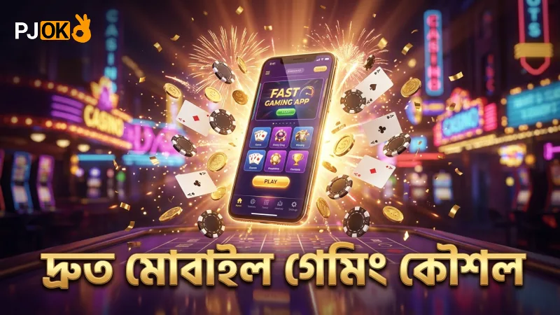 দ্রুত মোবাইল গেমিং অভিজ্ঞতার জন্য সঠিক কৌশল প্রয়োগ।