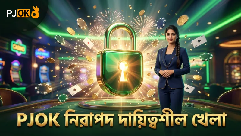 নিরাপত্তা ও দায়িত্বশীলতা PJOK প্লেয়ারদের জন্য মূল।