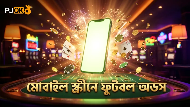 মোবাইল স্ক্রীনে ফুটবল বেটিং অডস সঠিকভাবে পড়ার কৌশল।