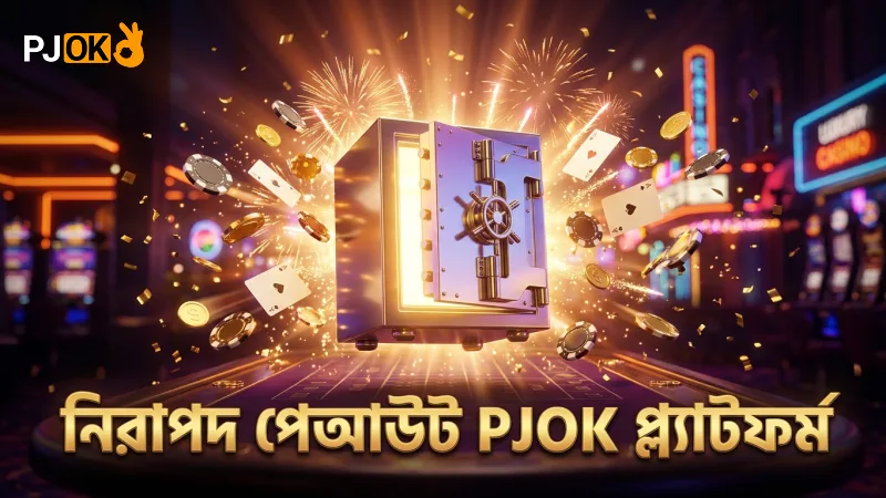 নিরাপদ এবং স্বচ্ছ পেআউট নিশ্চিত করে PJOK প্ল্যাটফর্ম।