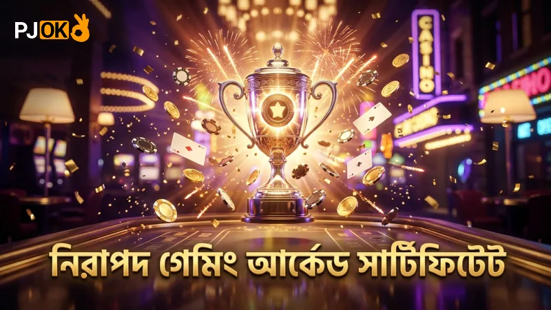 বিশ্বস্ত আর্কেড সার্টিফিকেট সহ নিরাপদ গেমিং নিশ্চিত করুন