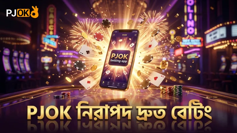 PJOK প্ল্যাটফর্মে দ্রুত ও নিরাপদ বেটিং উপভোগ করুন
