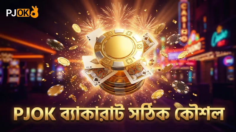 PJOK এর ব্যাকারাট লাইভে সঠিক বেটিং কৌশল প্রয়োগ করে বাজি সাজান