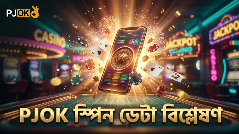 ১০০ স্পিনের ডেটা বিশ্লেষণ করে কৌশল উন্নয়নে PJOK সহায়তা করে।