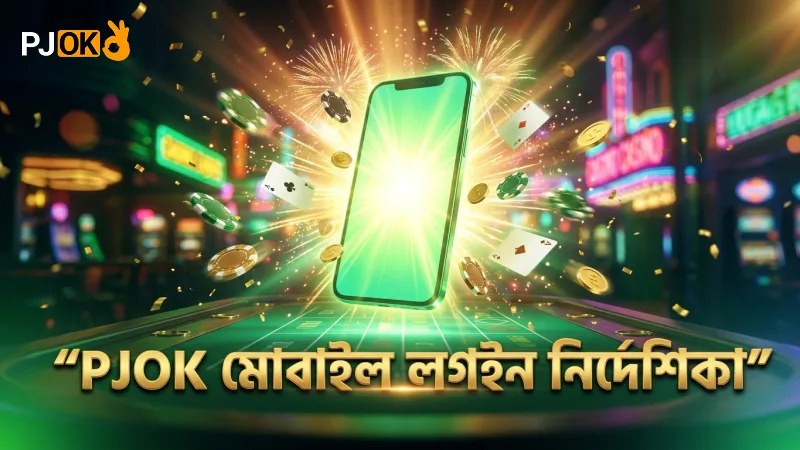 PJOK লগইনে দ্রুত প্রবেশের জন্য মোবাইল নির্দেশিকা