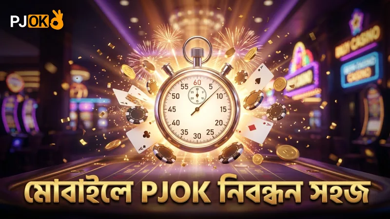 PJOK নিবন্ধন সময় বাঁচাতে মোবাইল ব্যবহার করুন