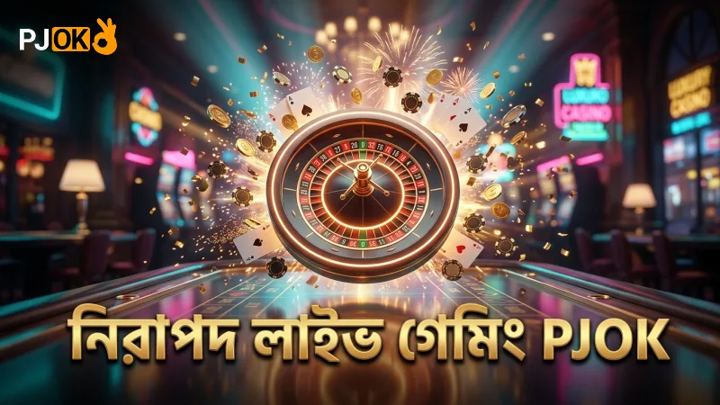 লাইভ সেশন ও স্পিনে PJOK ক্যাসিনো নিরাপদ অভিজ্ঞতা দেয়