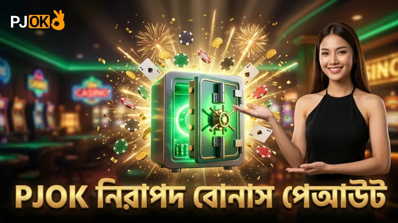 PJOK প্ল্যাটফর্মে নিরাপদ বোনাস গেমপ্লে ও যাচাইপ্রাপ্ত পেআউট