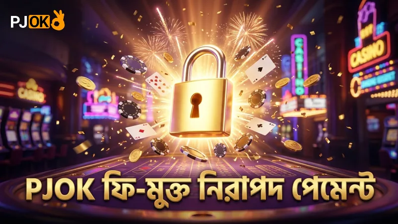 শূন্য অতিরিক্ত ফি নিয়ে PJOK নিরাপদ পেমেন্ট পদ্ধতি প্রদান করে