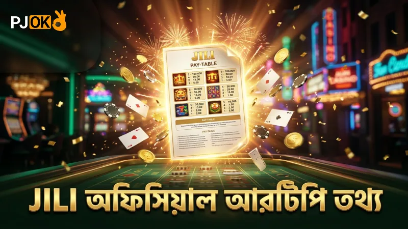JILI অফিসিয়াল ডেটা থেকে সুপার এস এর সঠিক আরটিপি তথ্য।