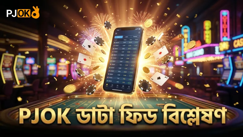 বিগত ম্যাচ বিশ্লেষণ এবং PJOK এর ডাটা ফিডের মাধ্যমে বেটিং কৌশল উন্নত করা হয়।